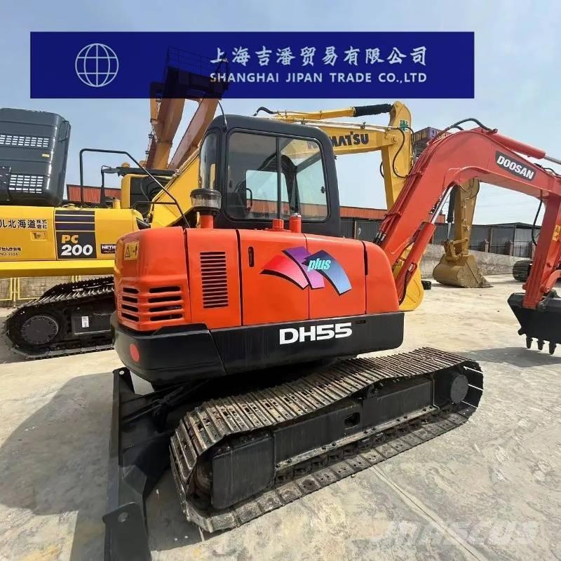 Doosan DH 55 Mini kotrók < 7t