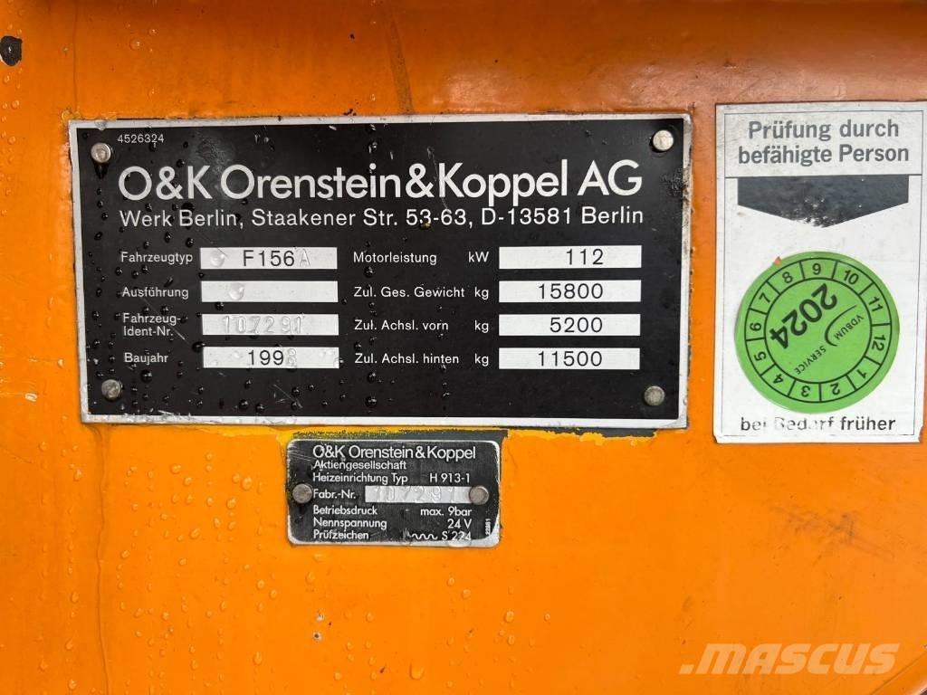 O&K F 156 A Gréderek