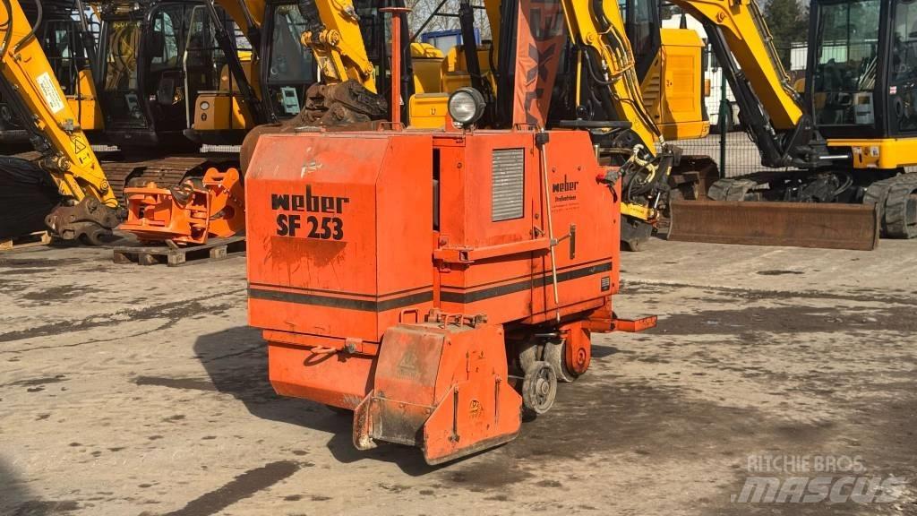 Weber SF253 Aszfalt hasító gépek