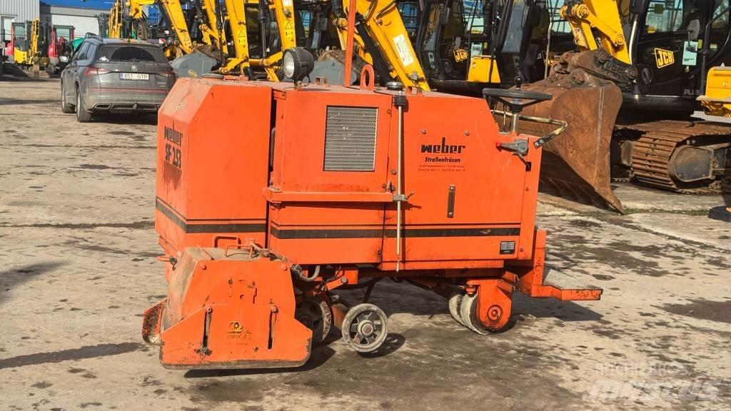 Weber SF253 Aszfalt hasító gépek
