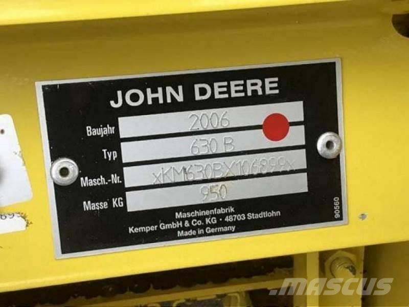 John Deere 630 B széna- és takarmánygép tartozékok