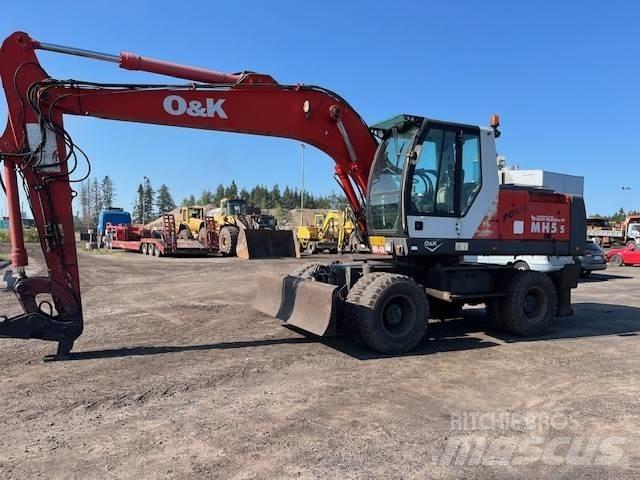 O&K MH 5,5 Gumikerekes kotrók