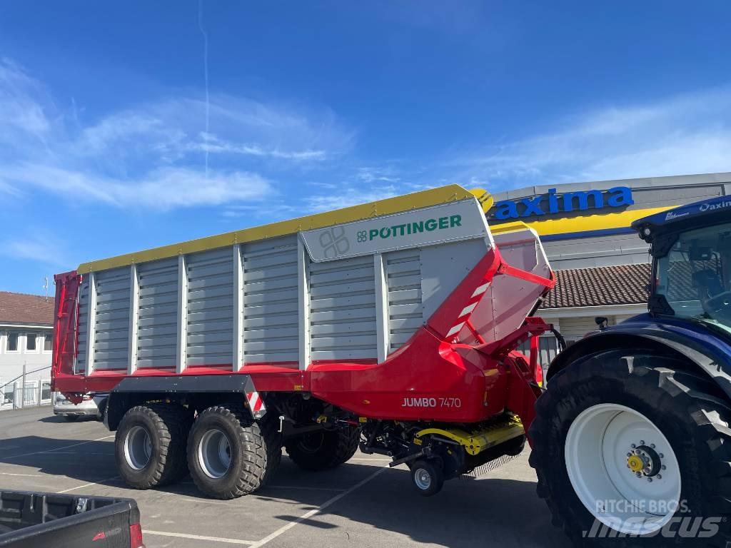 Pöttinger Jumbo 7470 Önrakodó pótkocsik