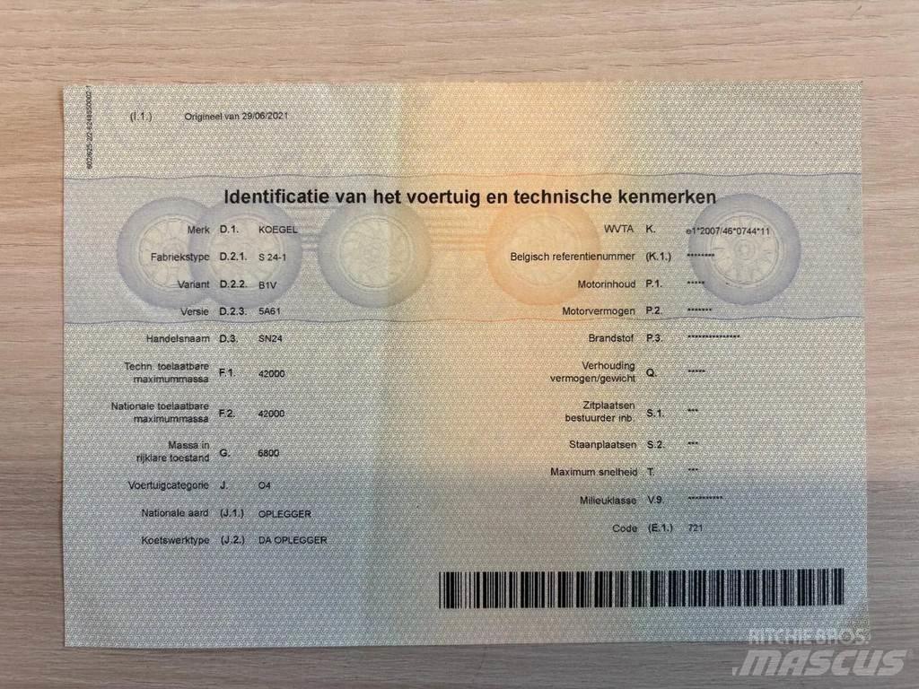 Kässbohrer LB3E Mélybölcsős