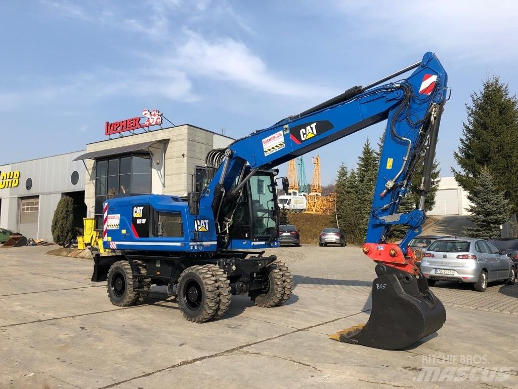 CAT M 318 F Gumikerekes kotrók