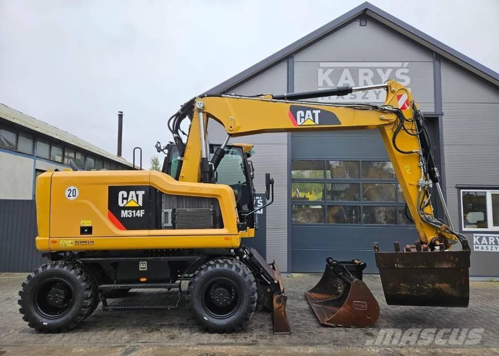 CAT M 314 Gumikerekes kotrók