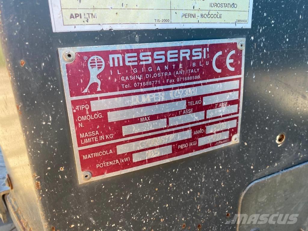 Messersi tc230d Lánctalpas dömperek