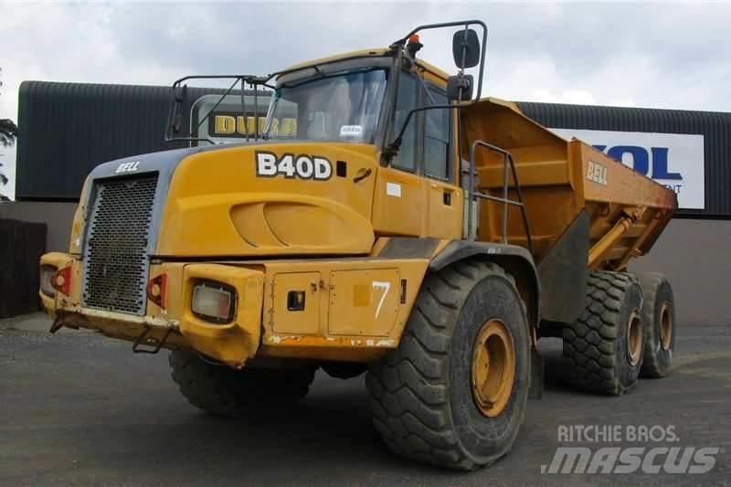 Bell B40D 6X6 Csuklósdömperek