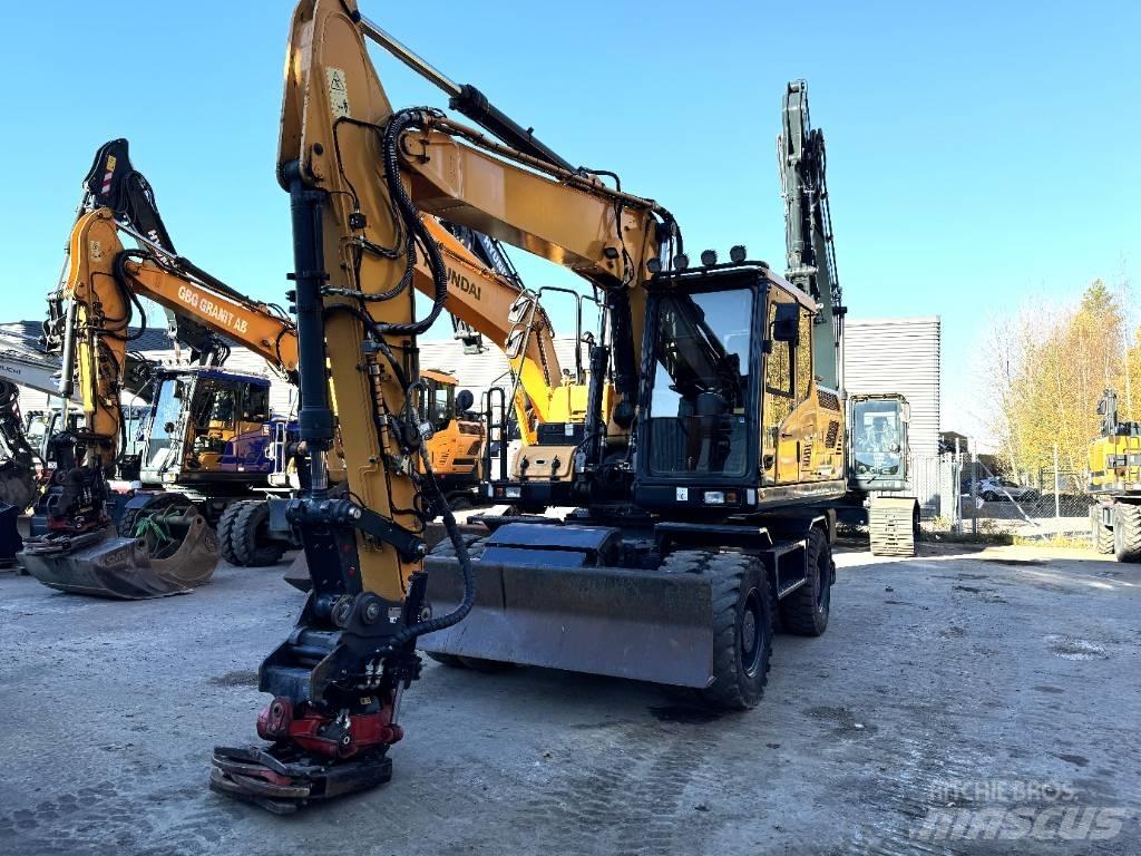 Hyundai HW180 Gumikerekes kotrók