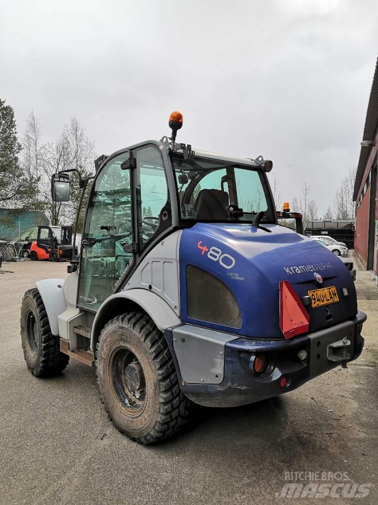Kramer-allrad 480 Gumikerekes homlokrakodók