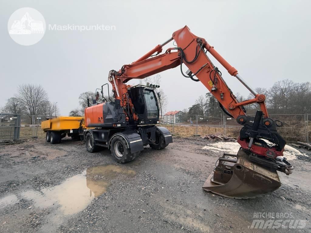 Hitachi ZX 170 W-5 B Gumikerekes kotrók