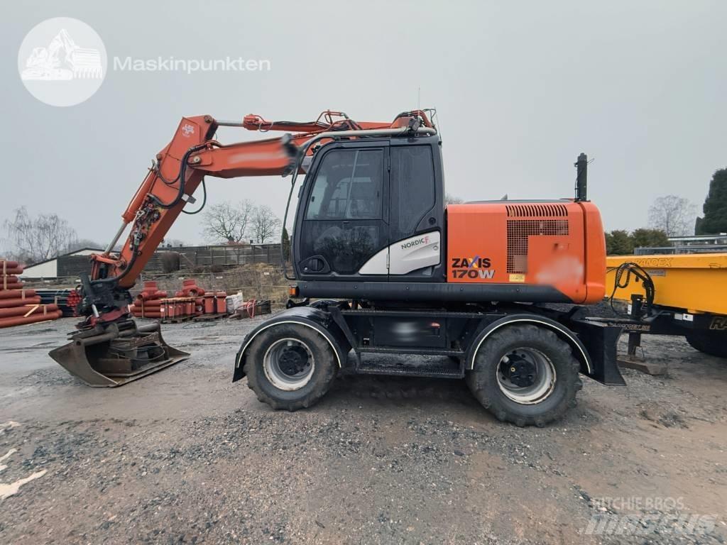 Hitachi ZX 170 W-5 B Gumikerekes kotrók