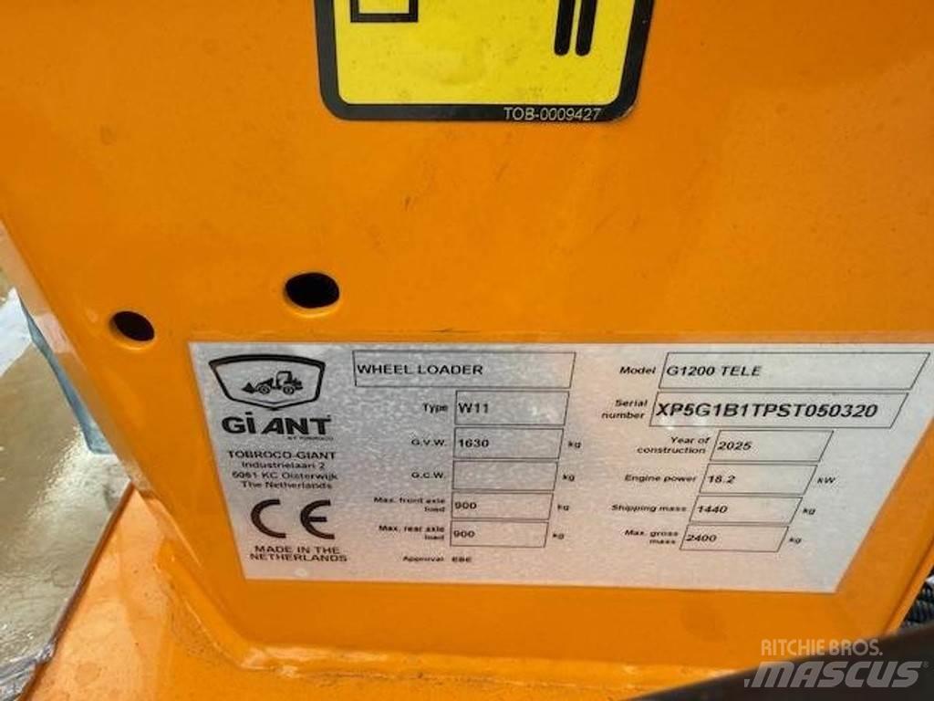 GiANT G1200 Tele Gumikerekes homlokrakodók