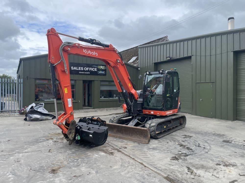 Kubota KX 080-4 Közepes (midi) kotrók 7 t - 12 t