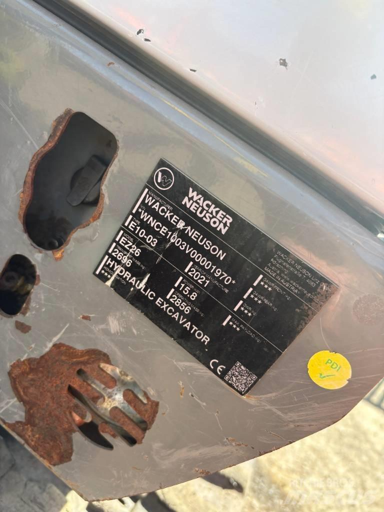 Wacker Neuson EZ 26 Mini kotrók < 7t