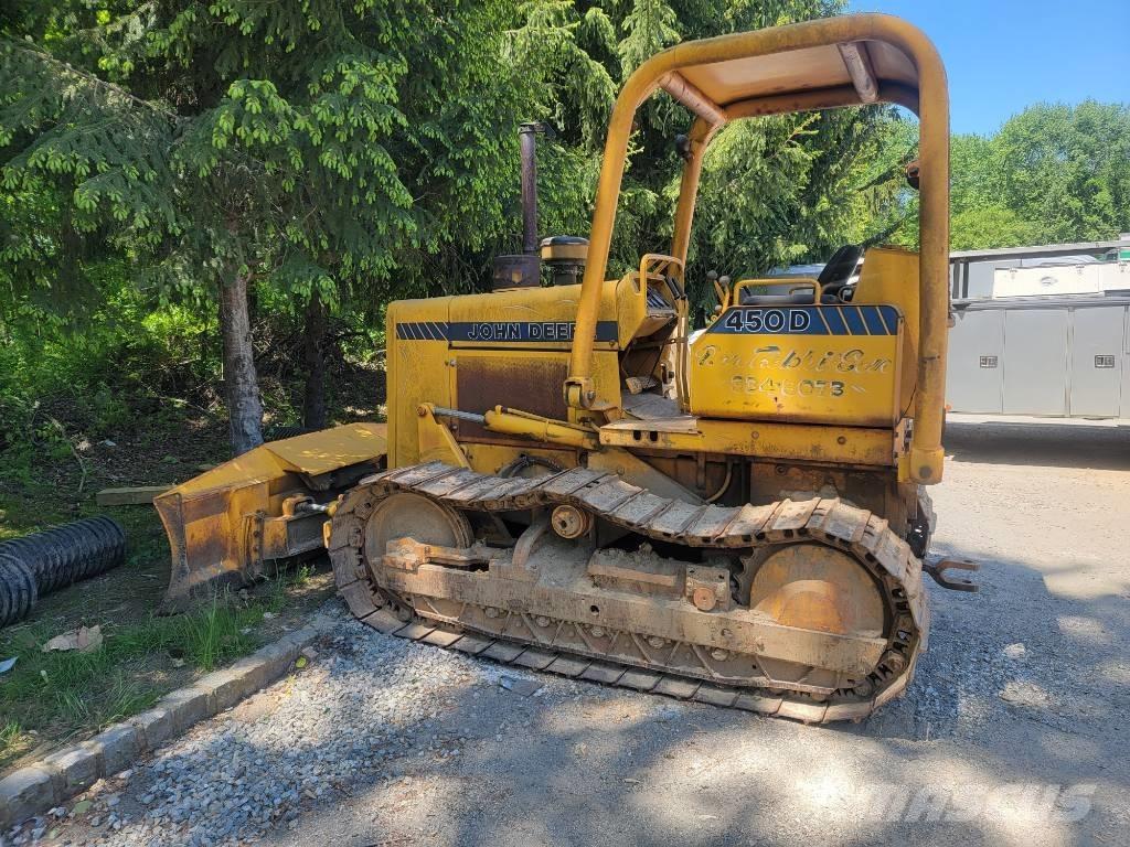 John Deere 450 D Lánctalpas kotrók