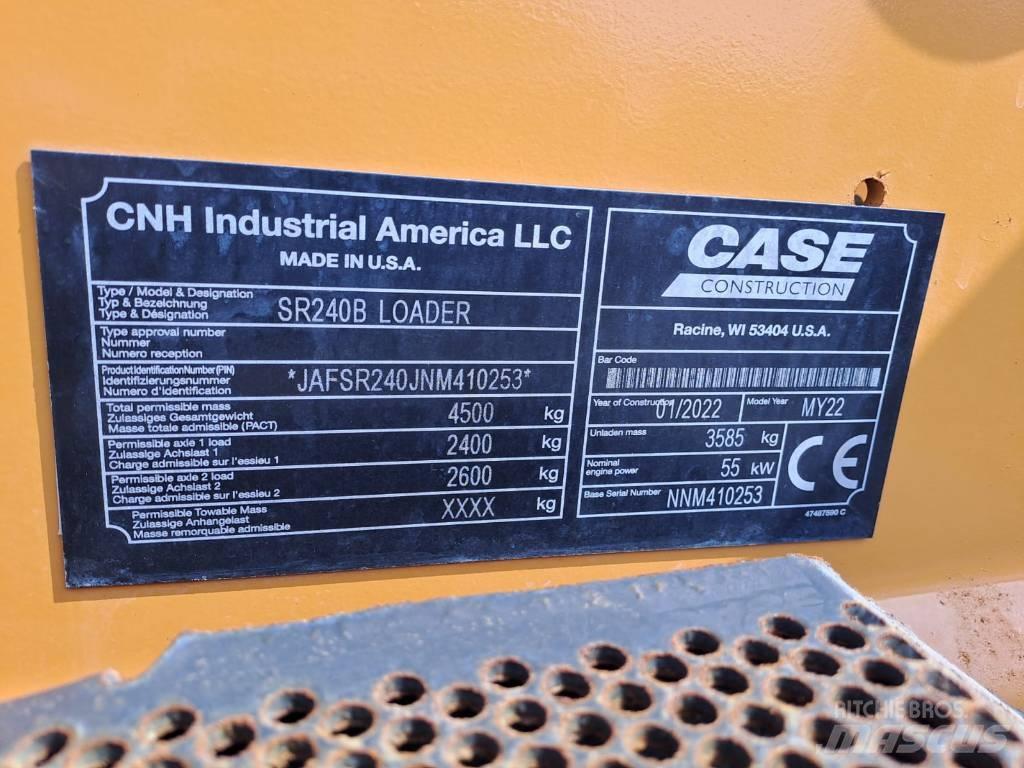 CASE SR 240 B Kompaktrakodók