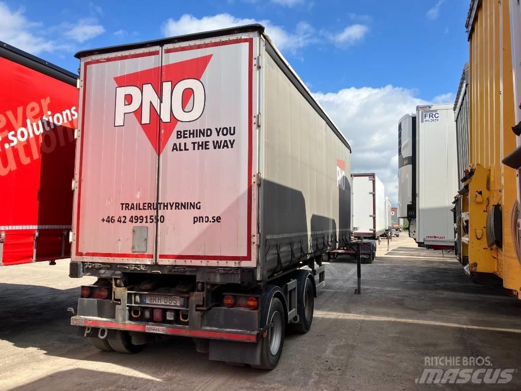 Dennison LINK GARDIN Elhúzható ponyvás félpótkocsik