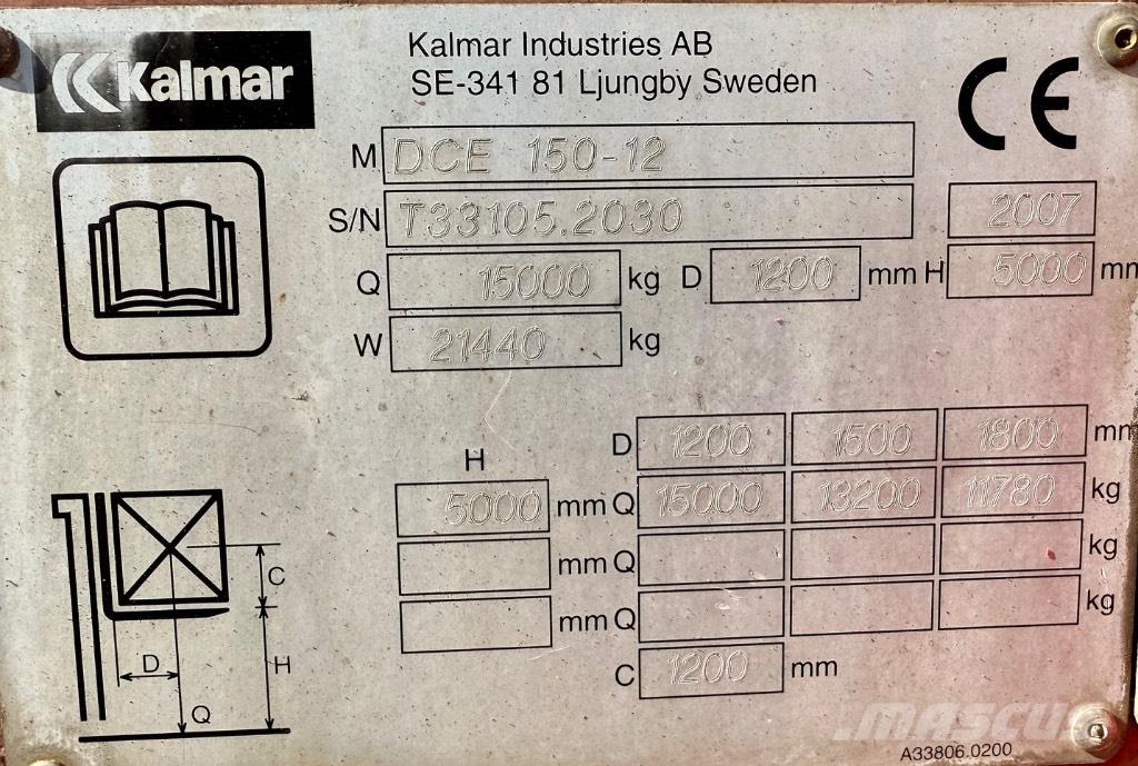Kalmar DCE 150-12 Dízel targoncák