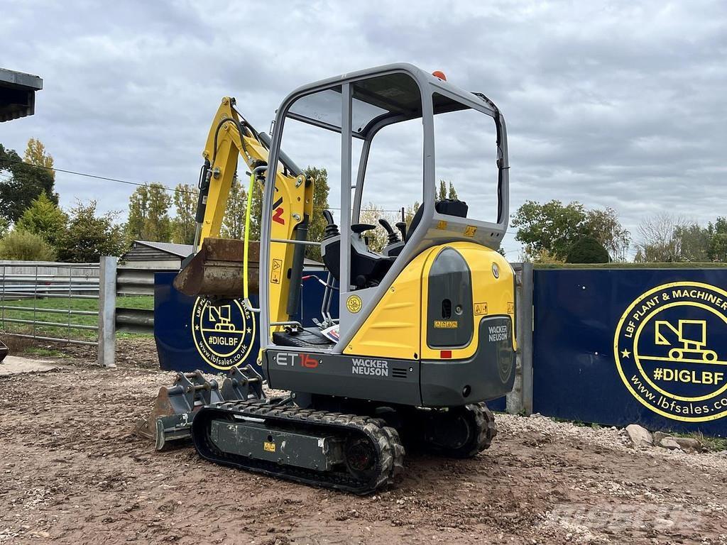 Wacker Neuson ET16 Mini kotrók < 7t