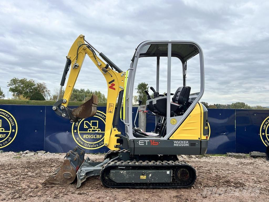 Wacker Neuson ET16 Mini kotrók < 7t