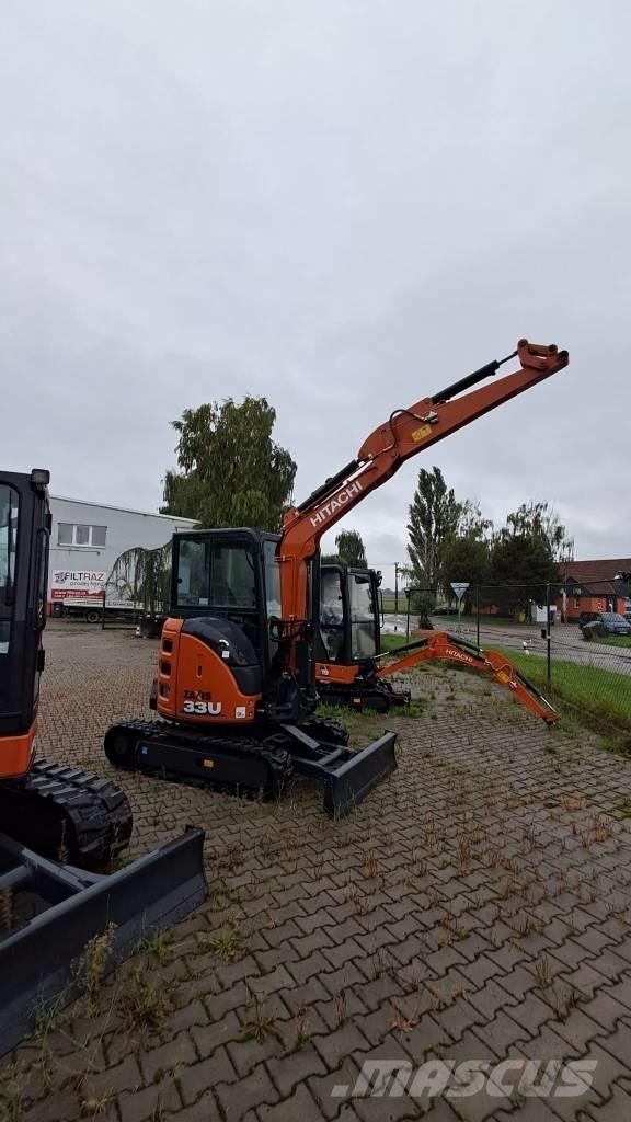 Hitachi ZX33U Lánctalpas kotrók