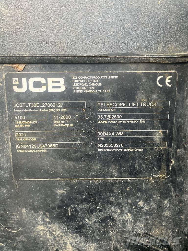 JCB TLT 30 D Dízel targoncák