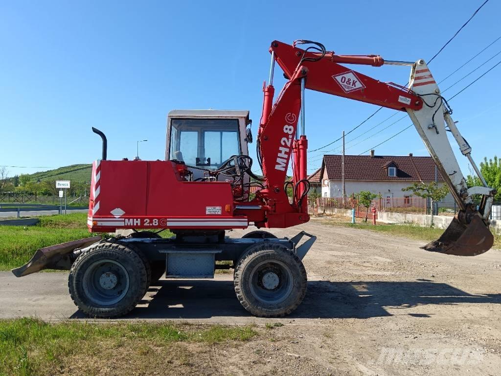 O&K MH2,8C Gumikerekes kotrók