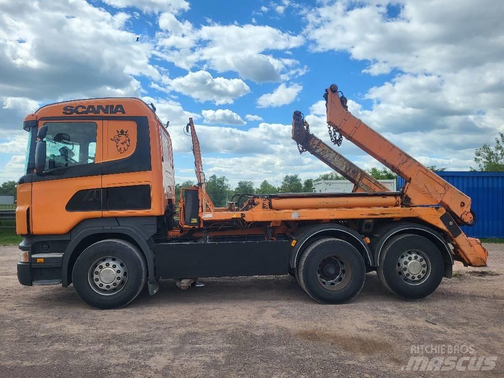 Scania R420LB 6x2 Raktárkonténerek
