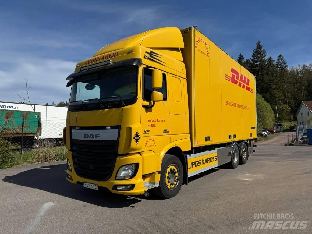 DAF XF 510 Dobozos teherautók