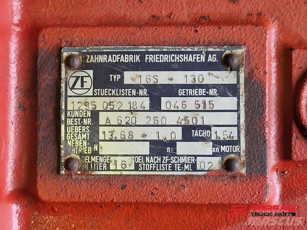 ZF ΣΑΣΜΑΝ 16S 130 Hajtóművek