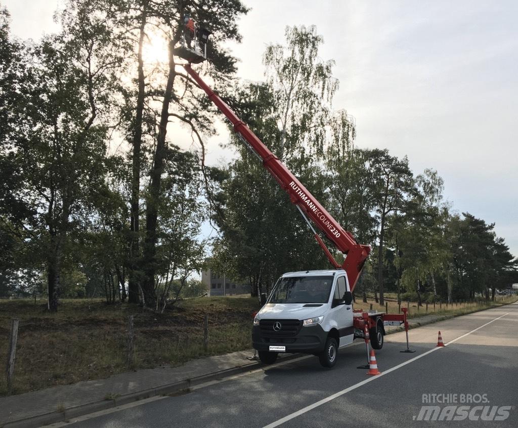 Ruthmann Ecoline 230 Teherautóra szerelt emelők és állványok