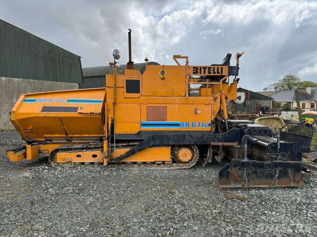 Bitelli BB 671 C Aszfalt terítõ gépek