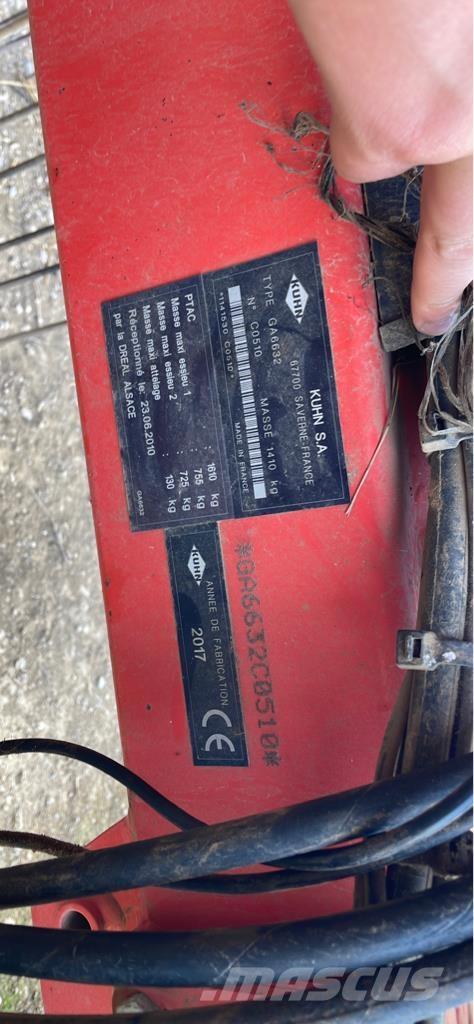 Kuhn GA 6632 Rendforgatók