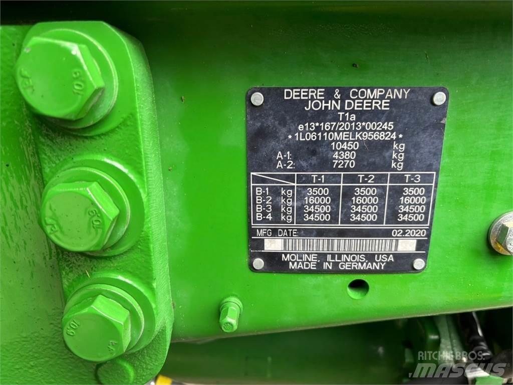 John Deere 6110M Traktorok