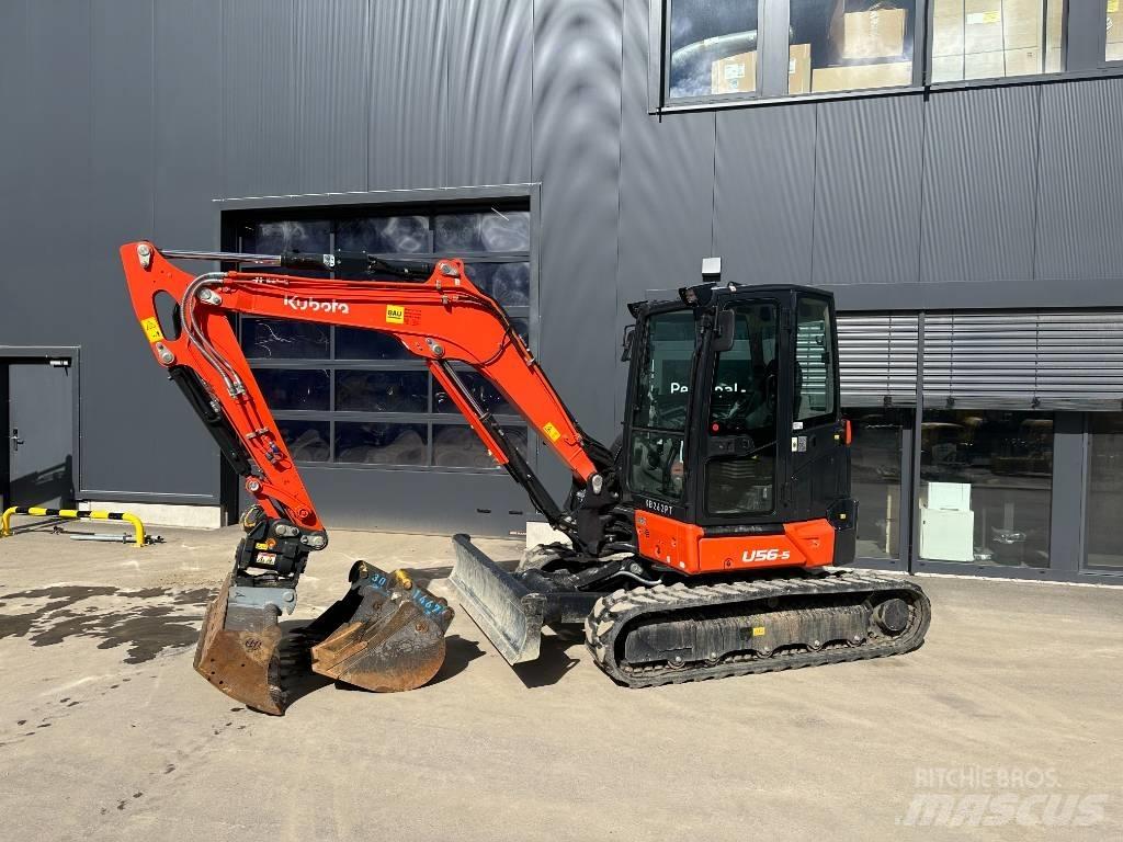 Kubota U 56-5 Mini kotrók < 7t