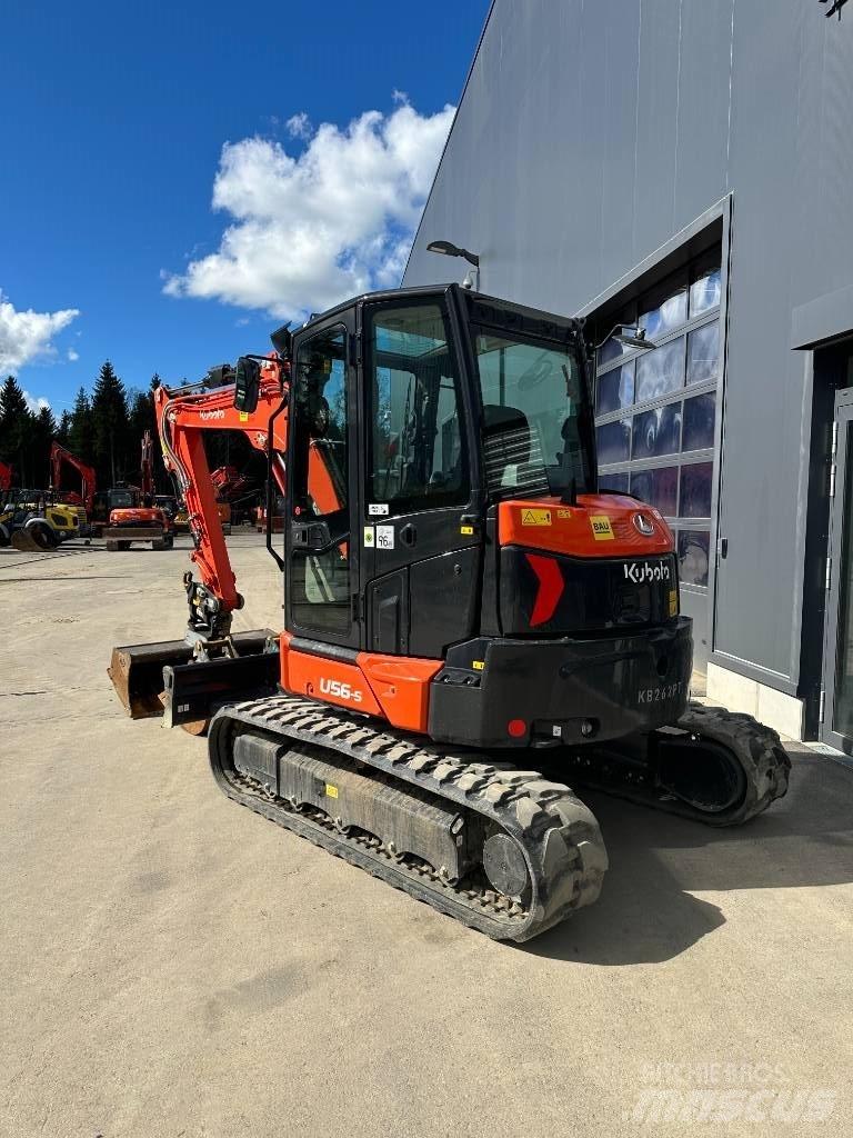 Kubota U 56-5 Mini kotrók < 7t