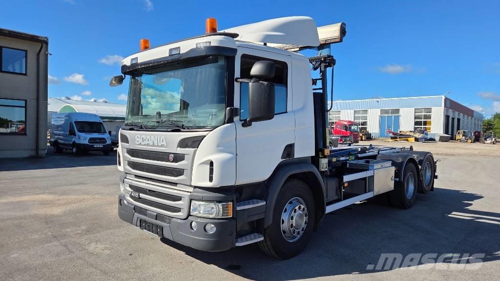 Scania P410 6X2 Horgos rakodó teherautók