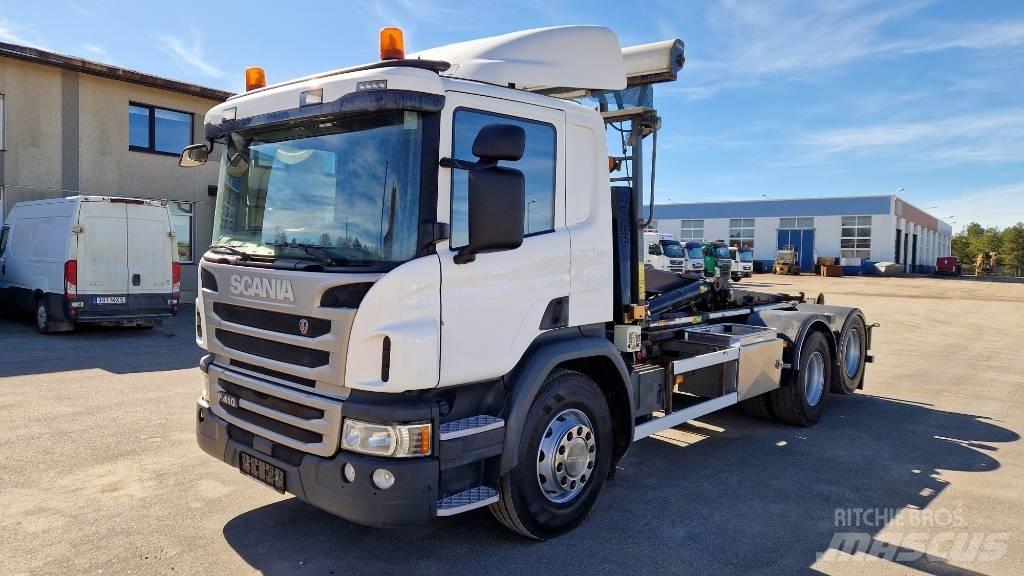 Scania P410 6X2 Horgos rakodó teherautók