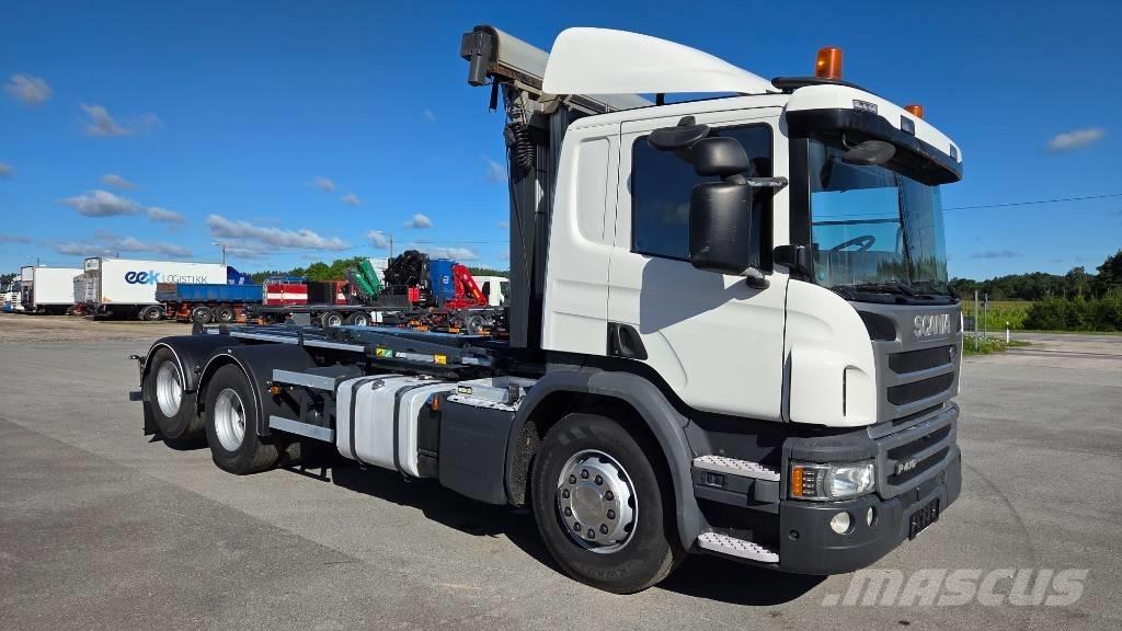 Scania P410 6X2 Horgos rakodó teherautók