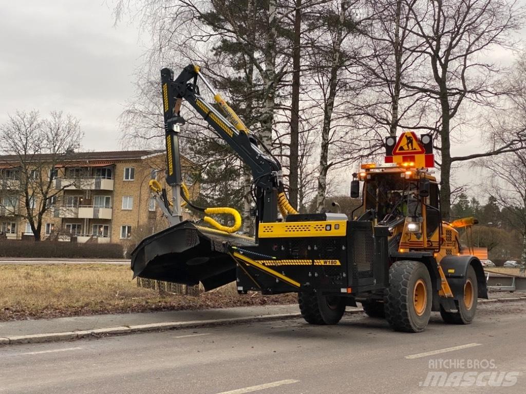  Slagkraft W180 / SC8 Gumikerekes homlokrakodók