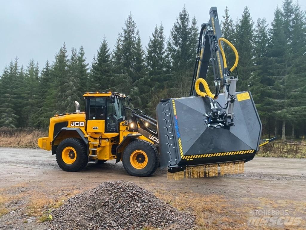  Slagkraft W180 / SC8 Gumikerekes homlokrakodók