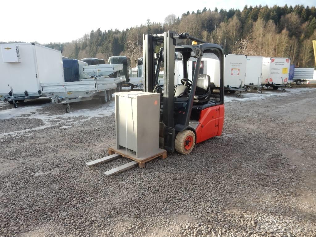 Linde E 15 Elektromos targoncák