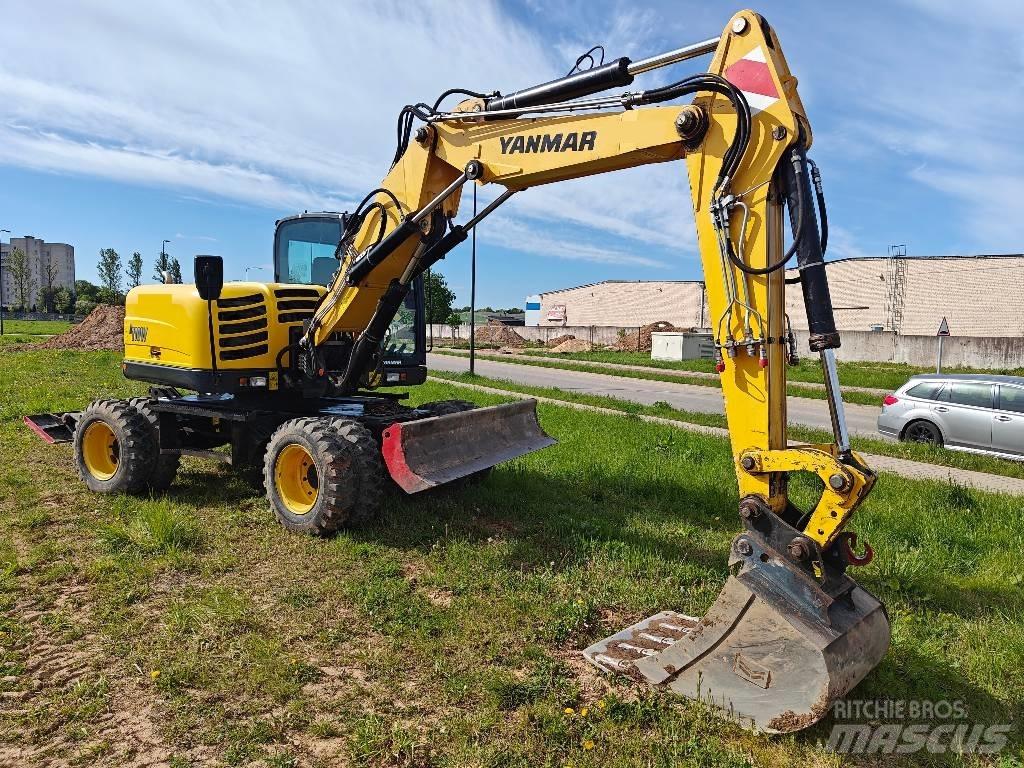 Yanmar B110W Gumikerekes kotrók