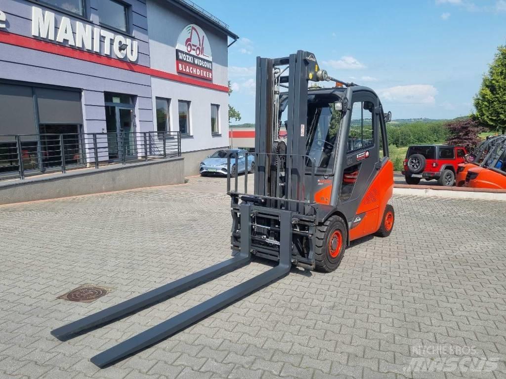 Linde H35T-02 Gázüzemű targoncák