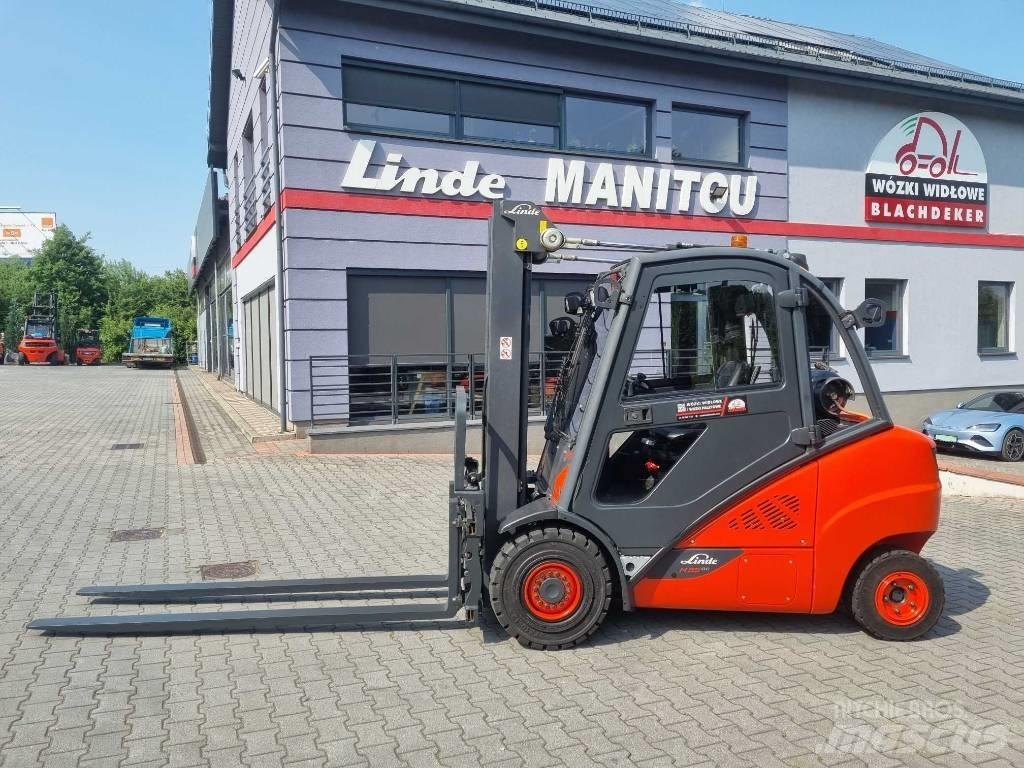 Linde H35T-02 Gázüzemű targoncák