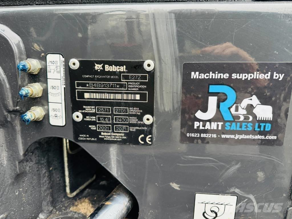Bobcat E 27z Mini kotrók < 7t