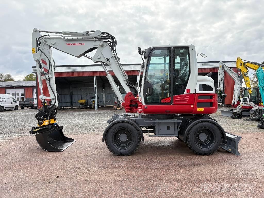 Takeuchi TB395W Gumikerekes kotrók