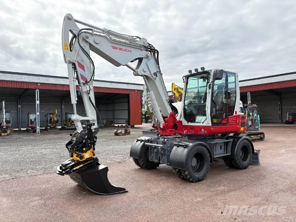 Takeuchi TB395W Gumikerekes kotrók