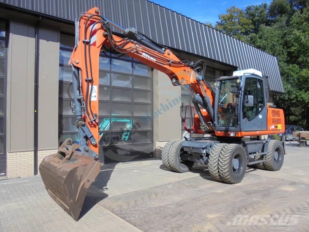 Atlas 160W Gumikerekes kotrók